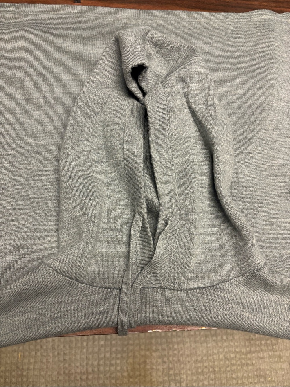 Lululemon Gray women’s yoga poncho